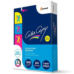 (301558) COLOR COPY ORIGINAL PAPEL REPROGRÁFICO DIN A4 300GR PAQUETE 125H BLANCO SATINADO MATE