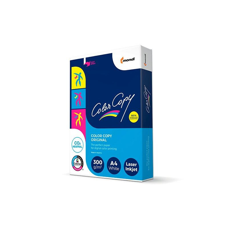 (301558) COLOR COPY ORIGINAL PAPEL REPROGRÁFICO DIN A4 300GR PAQUETE 125H BLANCO SATINADO MATE