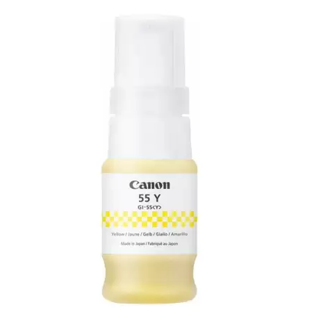 (6291C001) CANON BOTE TINTA AMARILLO PIXMA MAXIFY GX 1050/2050 - GI 55Y