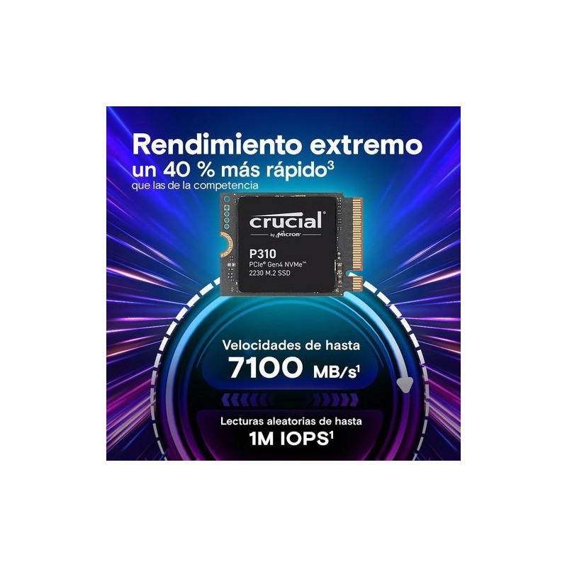 (CT1000P310SSD2) CRUCIAL SSD M.2 1TB  PCIE 4.0 NVME P310 2230