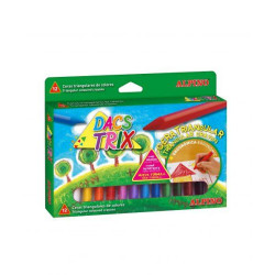 (DA000125) DACS CERAS DACSTRIX 85MM COLORES SURTIDOS ESTUCHE 12 UD