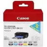 (6496B005) CANON TINTA MULTIPACKPACK PGBK+C/M/Y/BK/GY PIXMA IP 7240/7250 - PGI 550 + CLI 551 (PACK 6 COLORES)