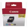 (6509B015) CANON TINTA ECOPACK BK+C/M/Y MAXIFY MG 5550/5650/6650/7550 - IP 8750 - IX 6850 - MX 725 - PIXUS MG 7550 - CLI 551