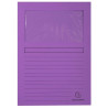 (50101E) EXACOMPTA SUBCARPETA A4 FOREVER CON VENTANA VIOLETA 120GR -100U-