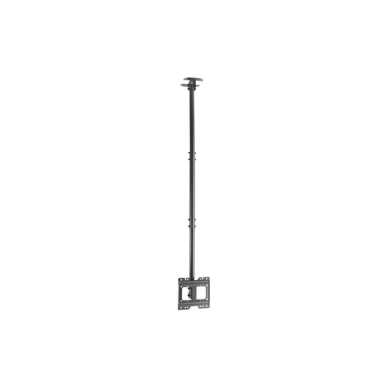 (CT43TSE-053) AISENS SOPORTE DE TECHO GIRATORIO INCLINABLE Y EXTENSIBLE PARA TV 23-43" NEGRO