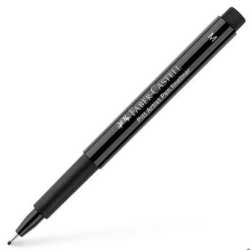 (167399) FABER CASTELL ROTULADOR PERMANENTE PITT ARTIST PEN FINELINER M 0.7MM NEGRO