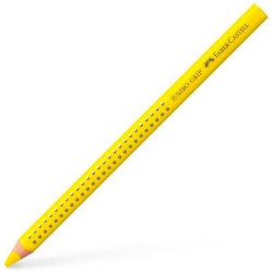 (110907) FABER CASTELL LÁPICES DE COLORES JUMBO GRIP UNICOLOR AMARILLO CADMIO