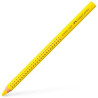 (110907) FABER CASTELL LÁPICES DE COLORES JUMBO GRIP UNICOLOR AMARILLO CADMIO