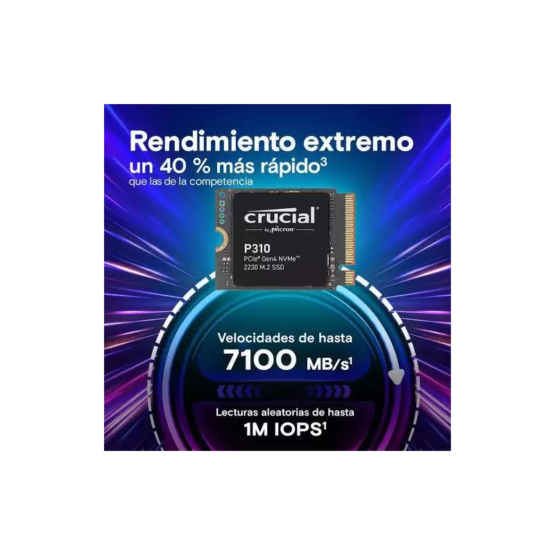 (CT1000P310SSD2) CRUCIAL SSD M.2 1TB  PCIE 4.0 NVME P310 2230