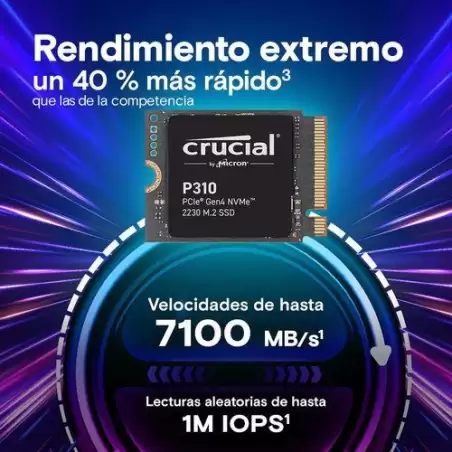 (CT1000P310SSD2) CRUCIAL SSD M.2 1TB  PCIE 4.0 NVME P310 2230