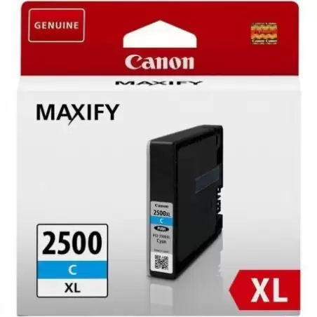 (9265B001AA) CANON TINTA CIAN MAXIFI IB 4050/4150 - MB 5050/5150/5155/5350/5450/5455 - PGI 2500XLC