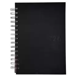(25002532) DIDEX AGENDA BOSTON ESPIRAL 21DZ DÍA PÁGINA 14.5X21CM NEGRO 2026