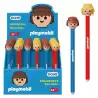 (79731) DOHE BOLÍGRAFO BORRABLE PLAYMOBIL 1.0MM TINTA AZUL C/SURTIDOS EXPOSITOR 24 UD