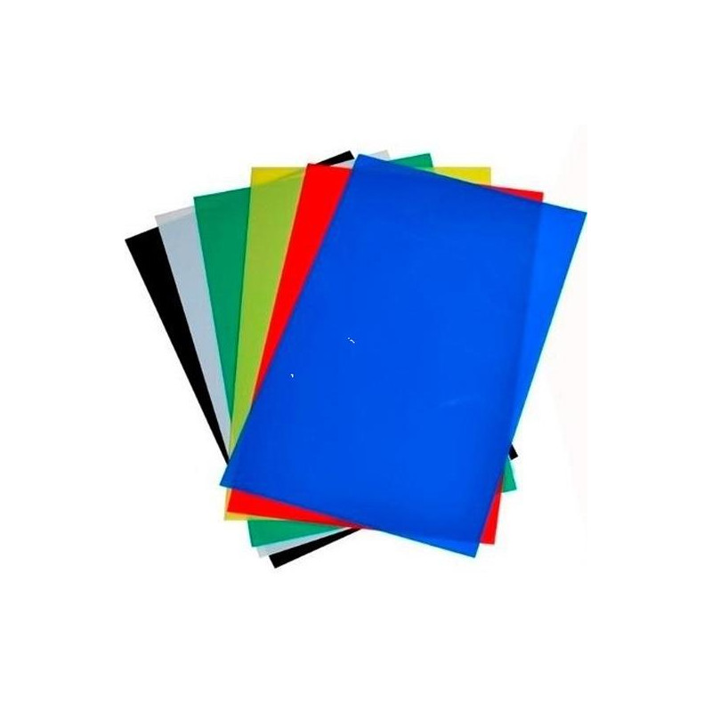 (22004) DHP TAPAS ENCUADERNACIÓN A4 PVC 300 MICRAS 0.3MM CRISTAL PAQUETE 100 UD