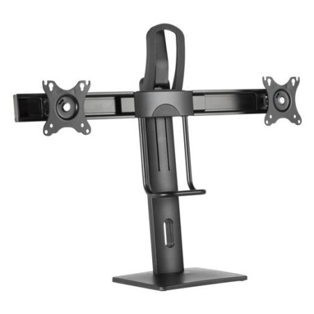 (DT27TSR-065) AISENS SOPORTE DE MESA PRO CONTRAPESO GIRATORIO E INCLINABLE PARA 2 MONITOR 17"-27" NEGRO