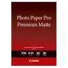 (8657B006) CANON PAPEL FOTOGRAFICO PM-101 A3 PRO PREMIUM MATTE 210GR. (20 HOJAS)