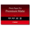 (8657B017) CANON PAPEL FOTOGRAFICO PM-101 A2 PRO PREMIUM MATTE 210GR. (20 HOJAS)