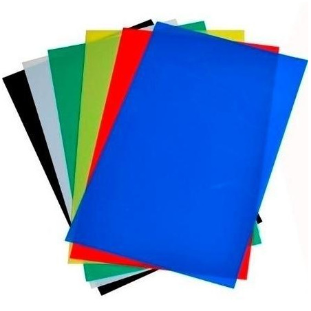 (22115) DHP TAPAS ENCUADERNACIÓN A4 PP 0.45MM VERDE PACK 100 UD