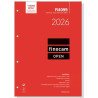 (711640026) FINOCAM RECAMBIO ANUAL AGENDA DE ANILLAS OPEN R4099 4000-210X297MM SVV 2026