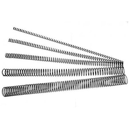 (24036) DHP ESPIRAL METÁLICA 4:1 36MM A4 NEGRO C/50