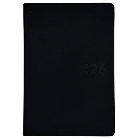 (25002527) DIDEX AGENDA BOSTON 21DZ 14.5X21CM NEGRO 2026