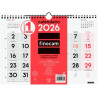 (780000026) FINOCAM CALENDARIO DE PARED NÚMEROS GRANDES M-300X210MM MV NEUTRO 2026