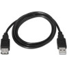 (A101-0017) AISENS CABLE PROLONGADOR USB 2.0 TIPO A/M - A/H NEGRO 3