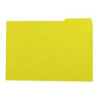 (400040693) GIO SUBCARPETA CON PESTAÑA LATERAL IZQUIERDA FOLIO CARTULINA 250GR AMARILLO INTENSO -50U-