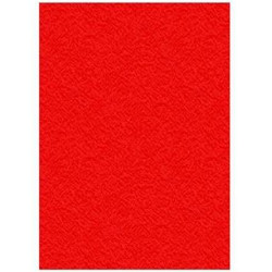(9057) DISPLAST TAPAS ENCUADERNACIÓN A4 CARTÓN GOFRADO 900GR ROJO PAQUETE 50 UD