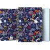 (16502475) GRAFOPLÁS CUADERNO SR3 80H FOLIO 90GR 4X4MM 5 BANDAS COLOR TAPA PP BITS&BOBS STAR