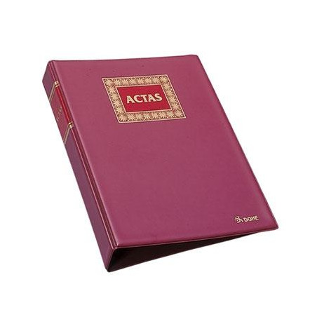 (09922) DOHE LIBRO DE ACTAS RECAMBIABLES FOLIO NATURAL 100 HOJAS