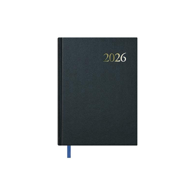 (11103-2026) DOHE AGENDA ANUAL SEGOVIA 14X20CM DP NEGRO 2026