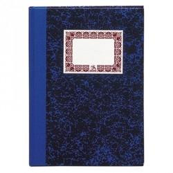 (09950) DOHE CUADERNO CARTONÉ 100H FOLIO NATURAL 70GR RAYADO HORIZONTAL AZUL