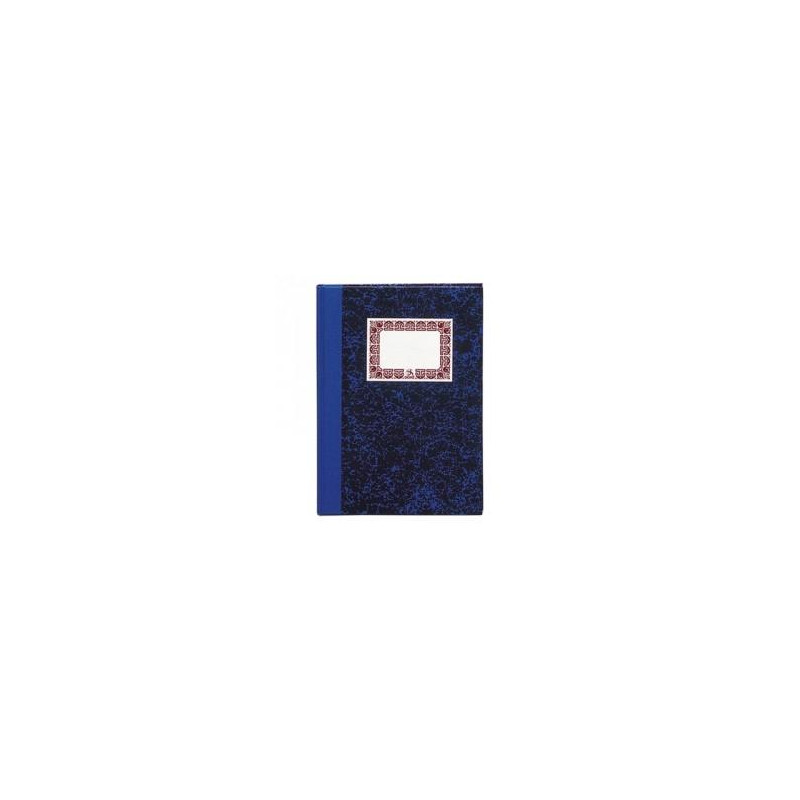 (09950) DOHE CUADERNO CARTONÉ 100H FOLIO NATURAL 70GR RAYADO HORIZONTAL AZUL