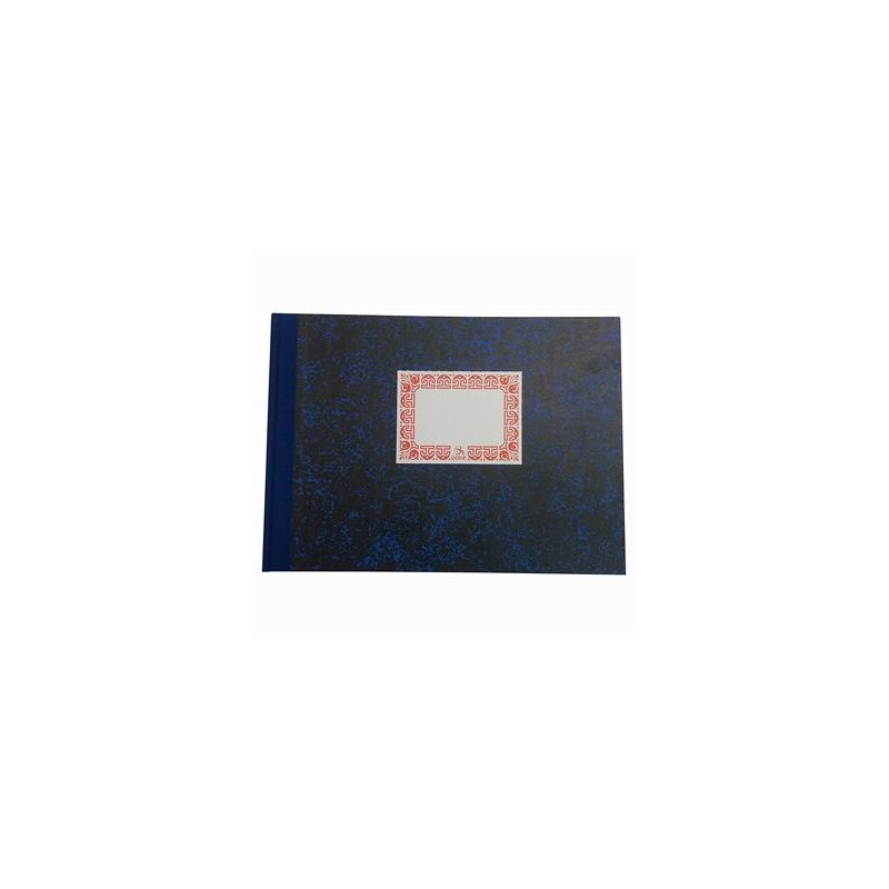 (09971) DOHE CUADERNO CARTONÉ 100H FOLIO APAISADO RAYADO HORIZONTAL 70GR AZUL