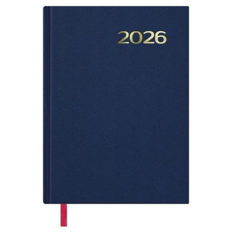 (11401-2026) DOHE AGENDA ANUAL SÍNTEX 14X20CM DP AZUL 2026
