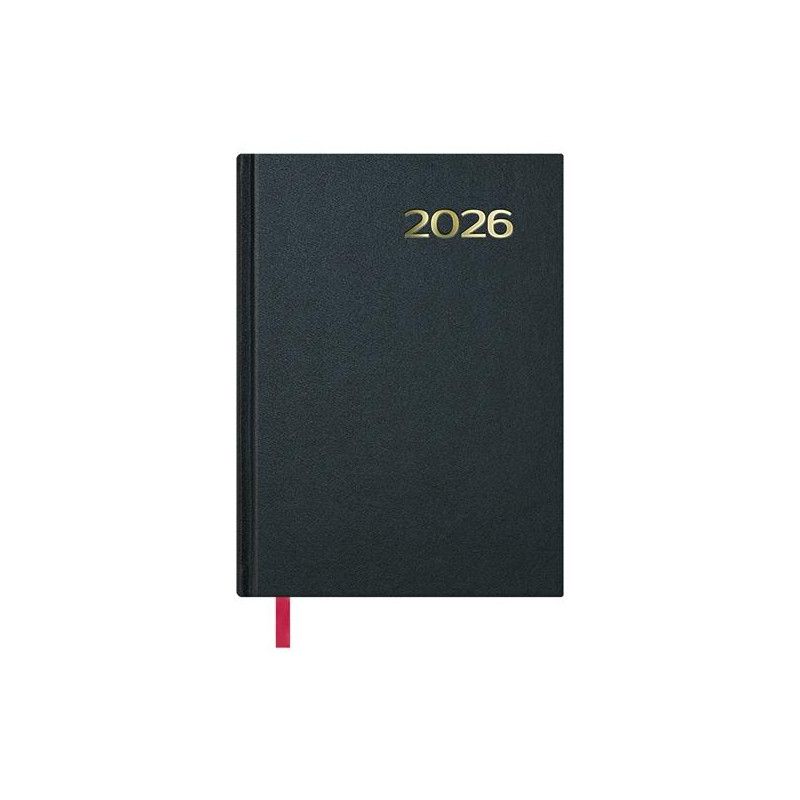 (11399-2026) DOHE AGENDA ANUAL SÍNTEX 14X20CM DP NEGRO 2026