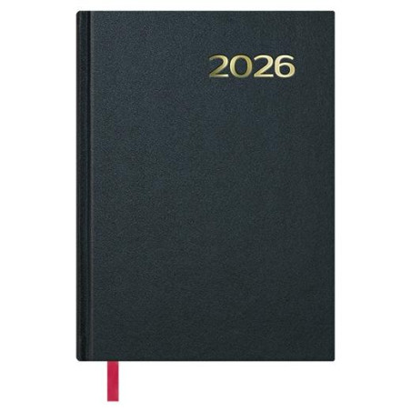 (11399-2026) DOHE AGENDA ANUAL SÍNTEX 14X20CM DP NEGRO 2026
