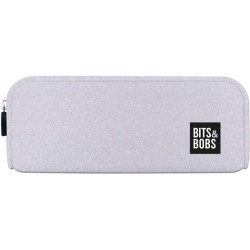 (37547287) GRAFOPLÁS PORTATODO DE SILICONA BITS&BOBS LAVANDA GLITTER