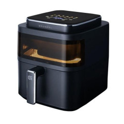 (BLACK LIGHT FRYER) GRUNKEL FREIDORA SANA SIN ACEITE DIGITAL 6L NEGRO