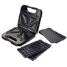 (SAN MULTI NG) GRUNKEL SANDWICHERA C/ GRILL 750W 3 PLACAS DESMONTABLES NEGRO