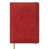 (12879-2026) DOHE AGENDA ANUAL SAMBA 15X21CM DP CIERRE C/GOMA ROJO 2026
