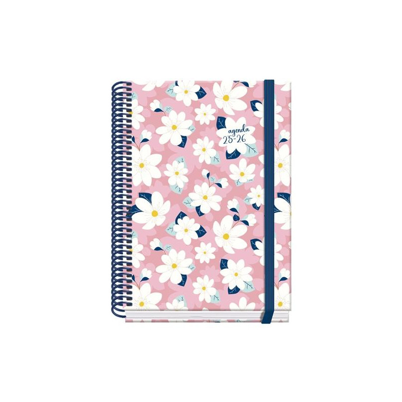 (52043) DOHE AGENDA ESCOLAR PRIME A5 ESPIRAL DP CAMOMILLE 2025-2026