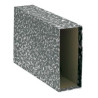 (09144) DOHE FUNDA ARCHIVADOR ARCHINOVO CUARTO APAISADO LOMO ANCHO CARTÓN FORRADO NEGRO JASPEADO