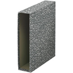 (09131) DOHE FUNDA ARCHIVADOR ARCHIPLÁS FOLIO LOMO ANCHO CARTÓN FORRADO GRIS JASPEADO