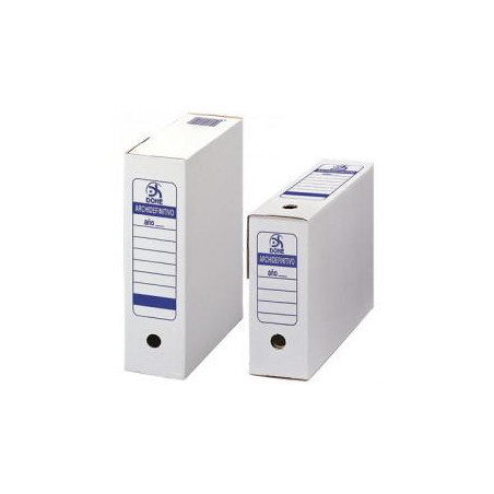 (09152) DOHE CAJA ARCHIVO DEFINITIVO FOLIO PROLONGADO CARTÓN BLANCO PACK 50 UD