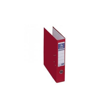 (09407) DOHE ARCHIVADOR PALANCA ARCHICOLOR A4 LOMO ANCHO RADO CARTÓN FORRADO PP ROJO