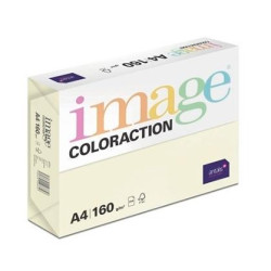 (382084) IMAGE PAPEL REPROGRÁFICO COLORACTION DIN A4 160GR PAQUETE 250H CREMA