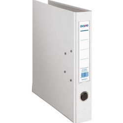 (09483) DOHE ARCHIVADOR PALANCA ARCHICOLOR FOLIO LOMO ESTRECHO RADO CARTÓN FORRADO PP BLANCO