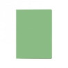 (10252) DOHE SUBCARPETA CARTULINA VERDE SUAVE FOLIO FASTENER 180GR -50U-
